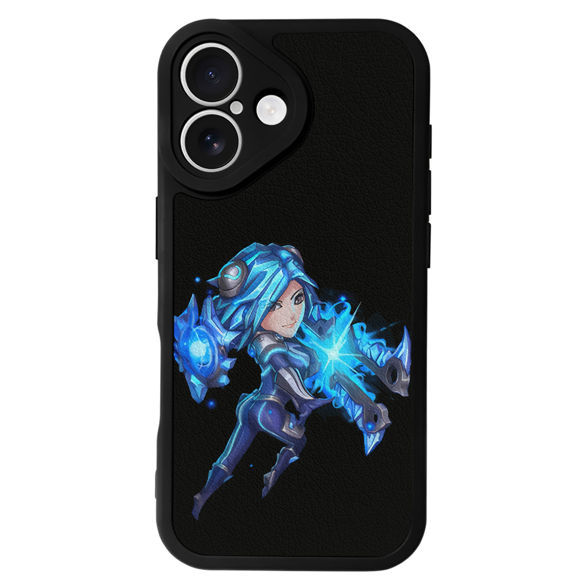 リーグ・オブ・レジェンド League of Legends LOL 【iPhone 16シリーズ対応】シリコンスマホケース（レザー調） 材質：シリコン